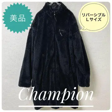 Champion 리버서블 자켓 블랙 L 사이즈