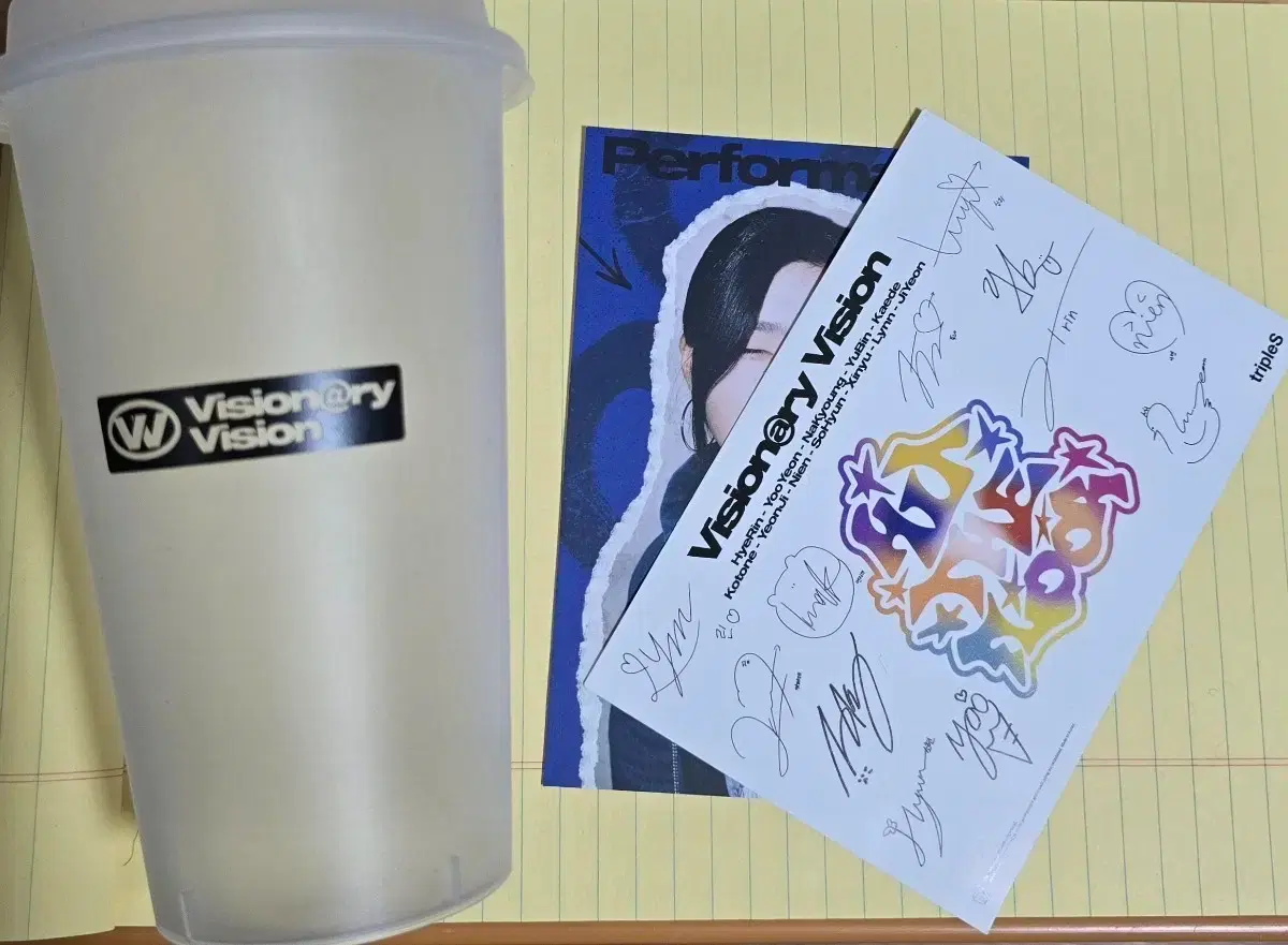 Triples VV fan meeting cup, postcard, Sohyun postcard bulk
