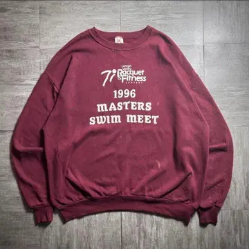 [ 90's ] USA제 JERZEES 프론트 프린트 맨투맨 XL 사이즈