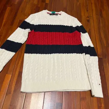 TOMMY HILFIGER 케이블 니트 스웨터 XL