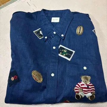 Karl Helnut 칼 헬무트 핑크하우스 데님 셔츠 새상품급 L