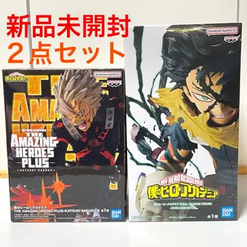 나의 히어로 아카데미아 피규어 2체 세트 바쿠고 카츠키, 미도리야 이즈쿠