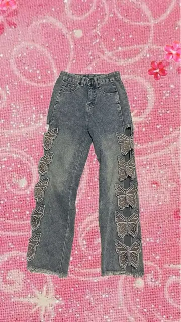 데님 헤이세이 모리걸 그런지 Y2K