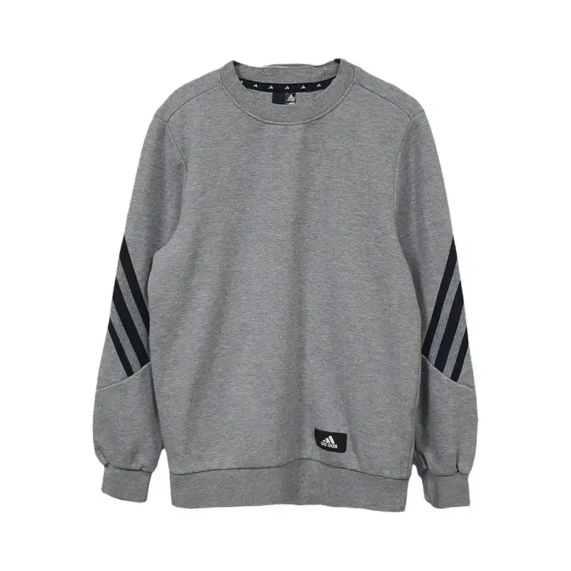 ADIDAS Adidas light gray cotton blend sweatshirt