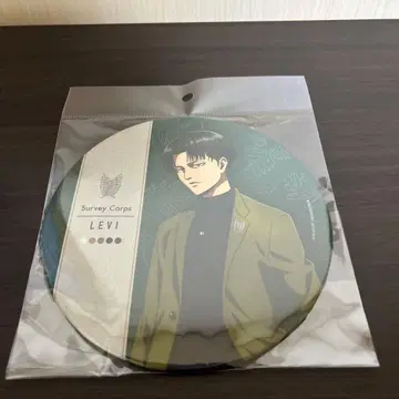 진격의 거인 리바이 시밀러 룩 ver. BIG 캔뱃지
