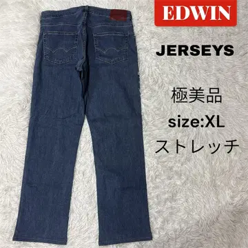 EDWIN JERSEYS 데님 XL 스트레치 최상 컨디션