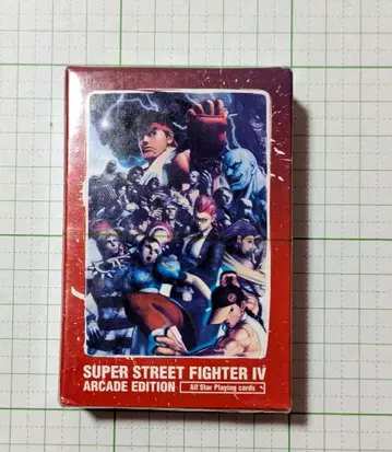 새상품 슈퍼 스트리트 파이터 올스타 카드놀이