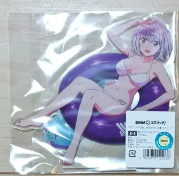 DMM 스크래치 BIG 아크릴 스탠드 신죠 아카네A 그리드맨 유니버스