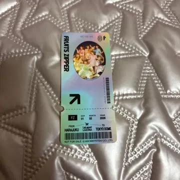 FRUITS ZIPPER 집합 스티커