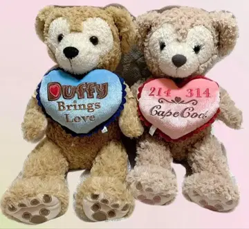 더피 셰리메이 봉제 인형 S 세트 할로윈 하트 디즈니