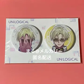 UN:LOGICAL 앙로지칼 AGF 캔뱃지 세트 무네카타 에비스