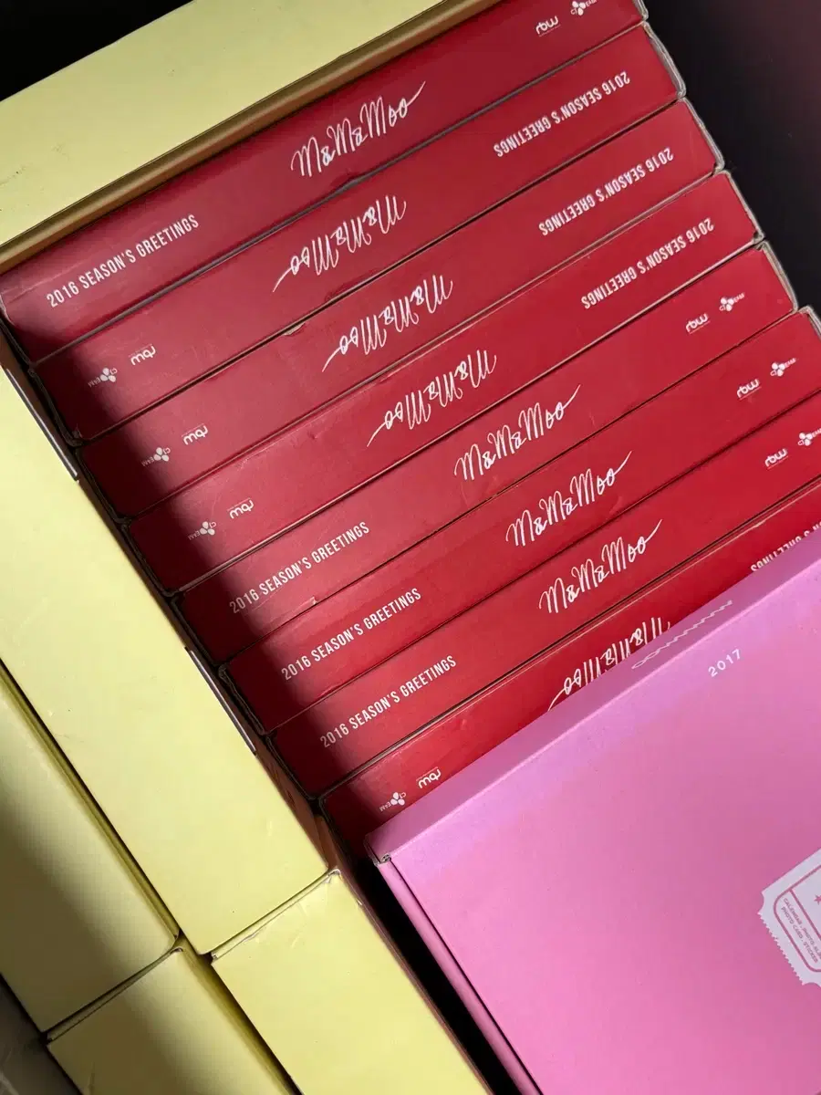 Mamamoo 2016 2017 2018 2019 2020 2021 season's greetings