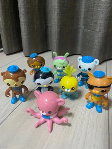 옥토넛 피규어 8개 세트