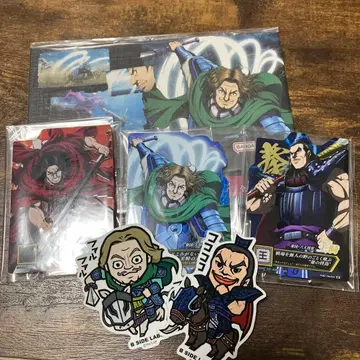 제일복권 킹덤 E상 x 3세트 H상 씰 포함