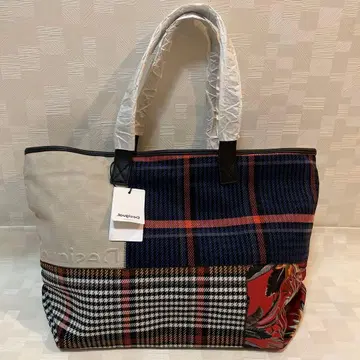 DESIGUAL*데시구알 패치워크 토트백*미사용 새상품