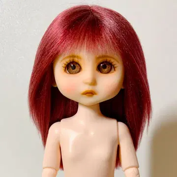 세리아 인형 커스텀 헤드 바디 19cm 아크릴 아이 핸드