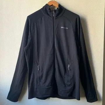 파타고니아 남성용 R1 풀 집업 자켓 STY40128 블랙 L