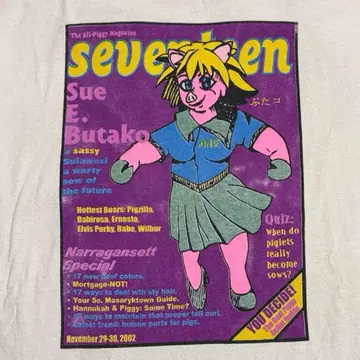 00s Seventeen  긴팔 T셔츠 L 세븐틴