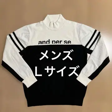 and per se 니트 스웨터 남성용 L