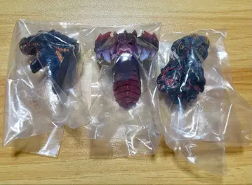 제일복권 고질라 괴수난무-날뛰는 존재- E상 몬스터 헤드 마그넷 x 3