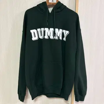 DUMMY 그린 풀오버 후드티 중고품