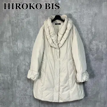 HIROKO BIS 볼륨 칼라 다운 코트 15AB