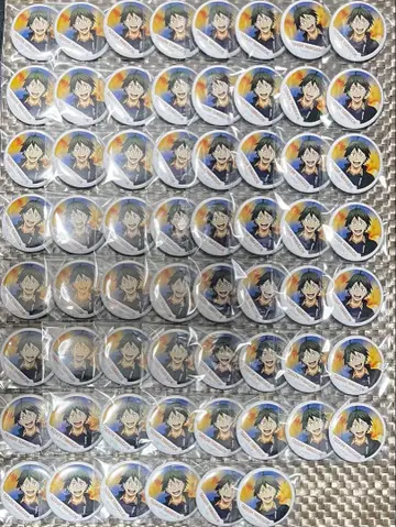 하이큐 캔뱃지 컬렉션 횡단막 야마구치 타다시 63개