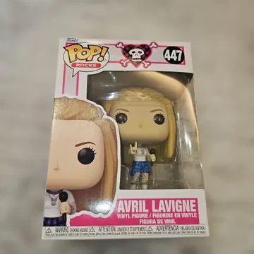 [ 미개봉 새상품 ] Funko POP! 에이브릴 라빈 447