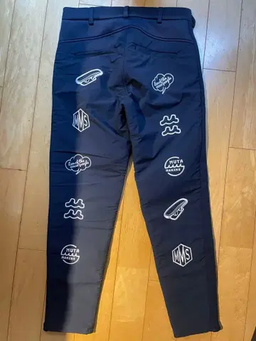 무타 마린 나일론 절개 슬랙스