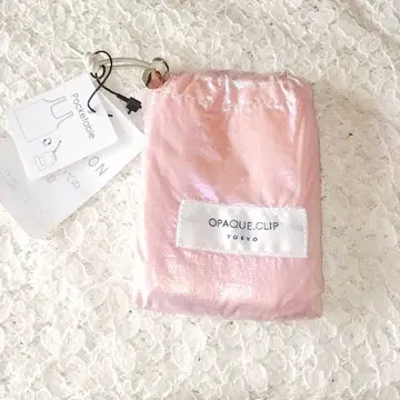 오로라 핑크 에코백 OPAQUE CLIP