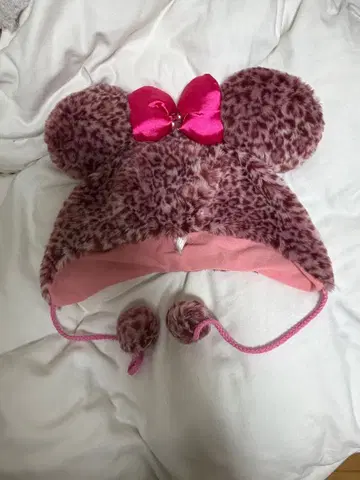 [ 새상품급 ] 레오파드 무늬 미니 팬캡