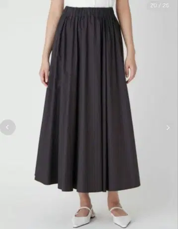 미라 오웬 개더 맥시 스커트 1 사이즈