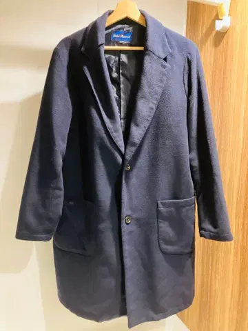 Urban Research 네이비 체스터 코트 38