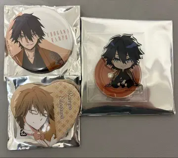 문호 스트레이독스 AGF2025 캔뱃지 아크릴 스탠드 에도가와 란포