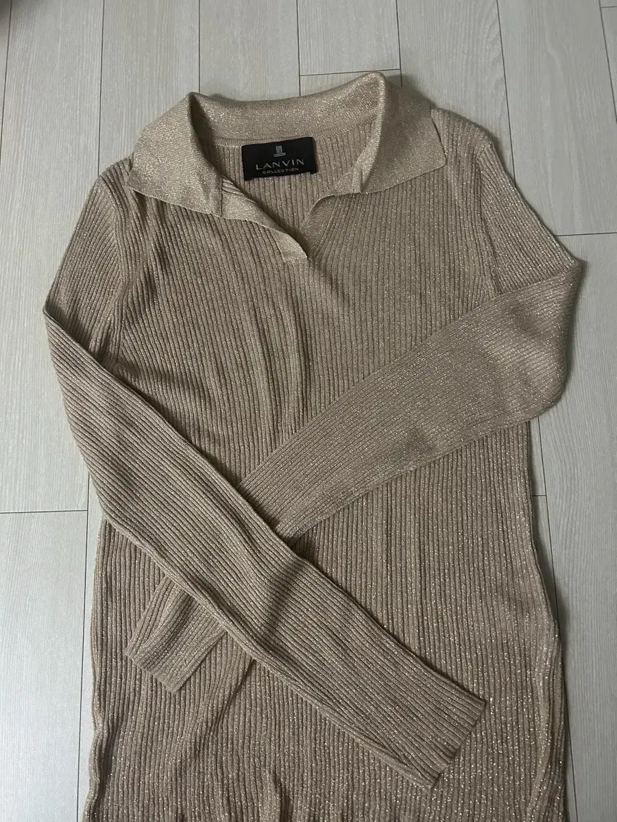 Lanvin sparkly long-sleeved t-shirt.. System Maje Thom Browne