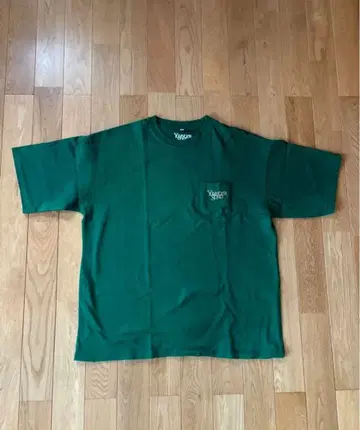 그린 컬러 화이트 컬러 T셔츠 2장 세트