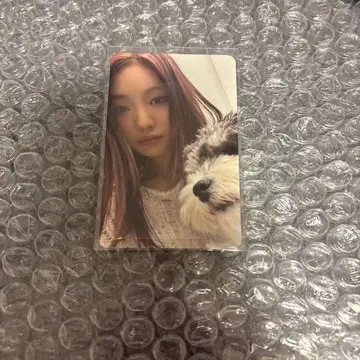 aespa 닝닝 armageddon 사전 녹화 트레이딩 카드