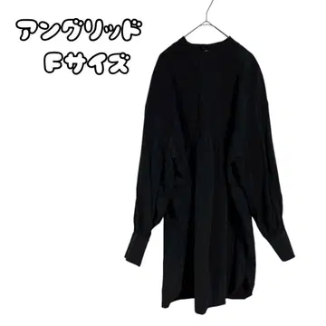 언그리드 (Ungrid) 핀턱 디자인 백리본 코튼 원피스