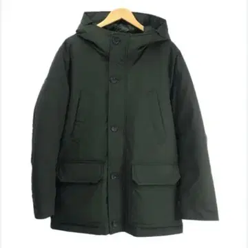 유니클로/논퀼트 다운 자켓/그린 카키/유니클로 L