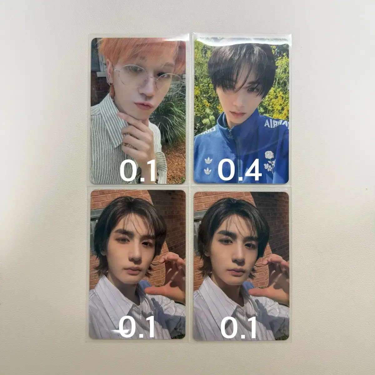 More on the back) Boynextdoor THE ACTION Frame Vahn album photocard