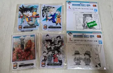 제일복권 드래곤볼 40주년 F상 I상 스티커 아크릴 스탠드