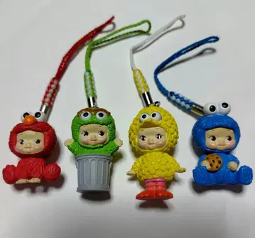 세서미 스트릿 큐션 4종