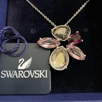 SWAROVSKI/스와로브스키/펜던트/플라워/멀티 컬러