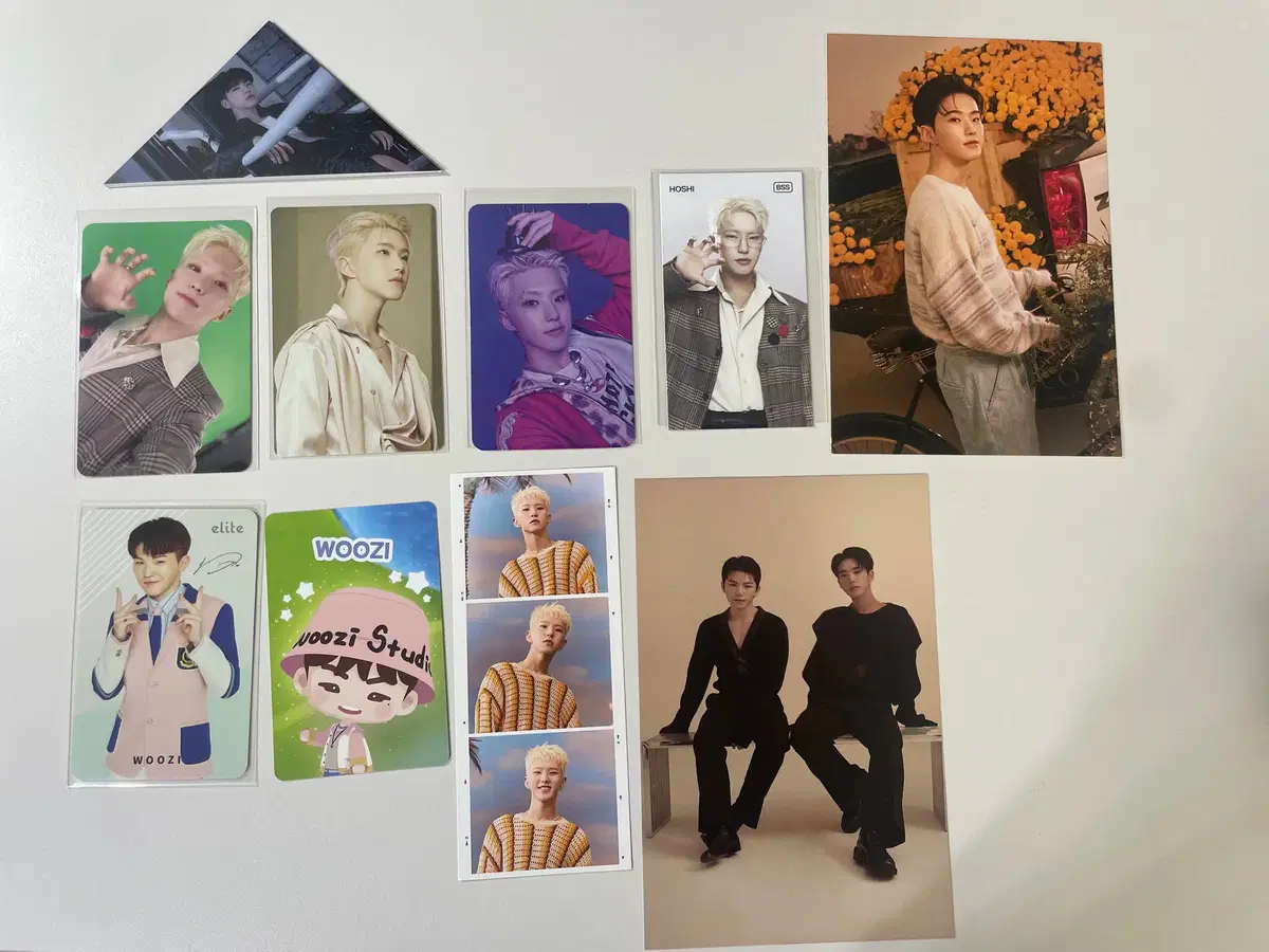 Seventeen Hoshi Woozi Poca and components bulk sell