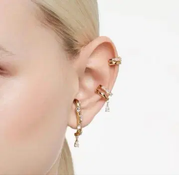 스와로브스키 Swarovski Dextera 이어커프 세트(3)