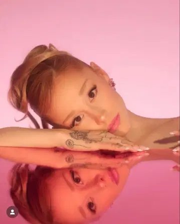 아리아나 그랑데 rem 오리지널 롱 t셔츠 pinking of u