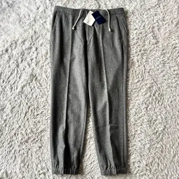 택 포함 새상품 EDIFICE 울 슬랙스 그레이 스트레치 50 XL