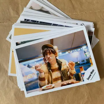 45장 SnowMan 무카이 코지 공식 사진 세트 묶음 판매