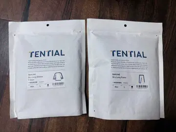 BAKUNE 드라이 남성 상하의 세트 긴팔 롱 팬츠 L BLACK