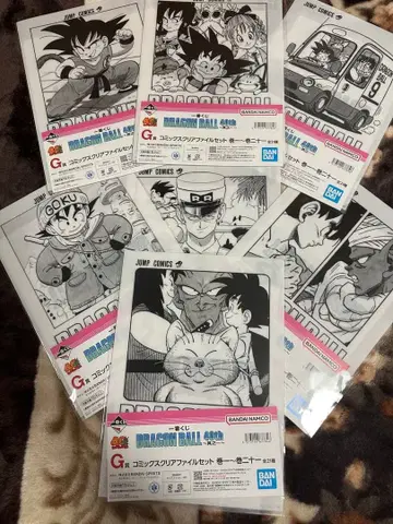 드래곤볼 클리어 파일 세트 제일복권 G상